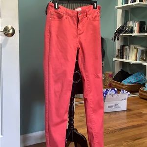 Skinny jeans - salmon